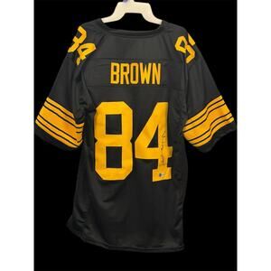 Antonio Brown Signed Black & Yellow Custom Jersey